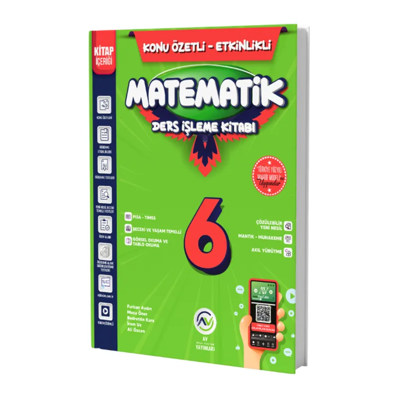 6.SINIF AV DERS İŞLEME KİTABI MATEMATİK - 25-26