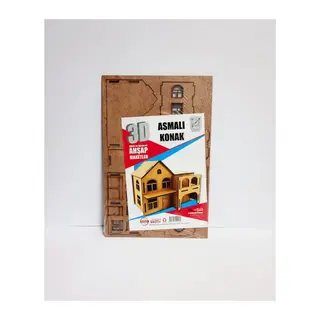 3D Ahşap Maket Asmalı Konak