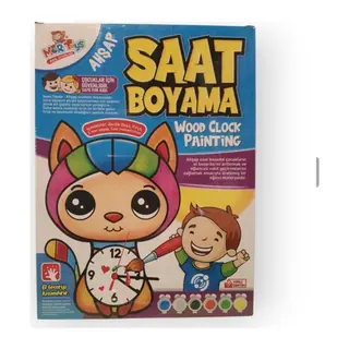 AHŞAP SAAT BOYAMA