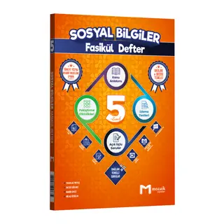 MOZAİK 5.SINIF FASİKÜL DEFTER SOSYAL BİLGİ - 26-27