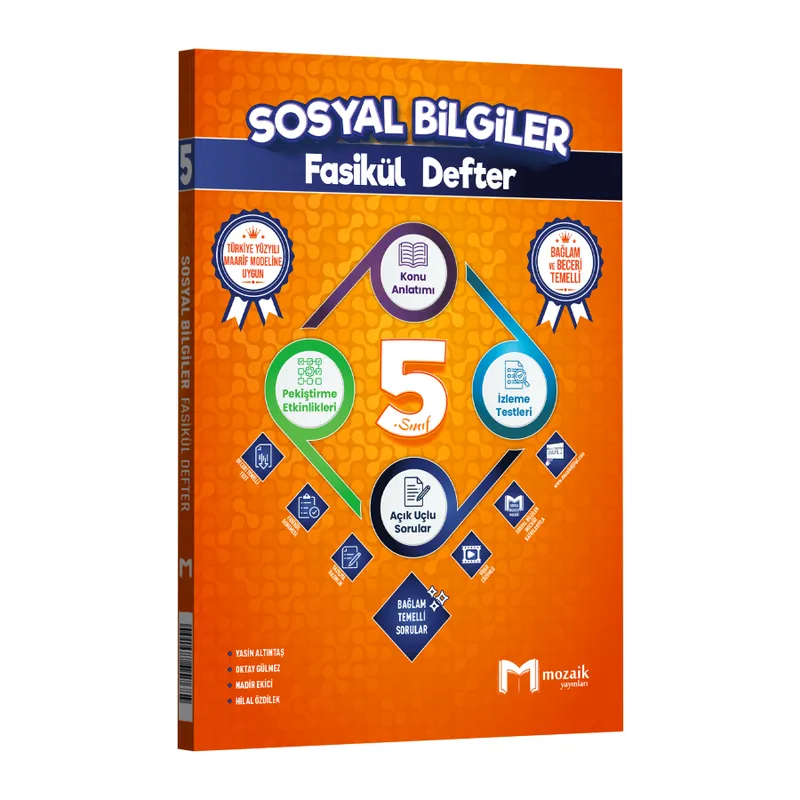 MOZAİK 5.SINIF FASİKÜL DEFTER SOSYAL BİLGİ - 26-27