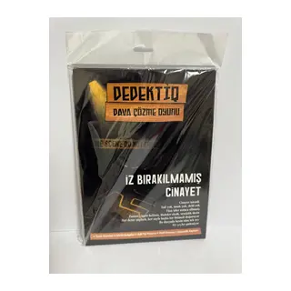 Dedektif Dava Çözme Oyunu İz Bırakılmış Cinayet
