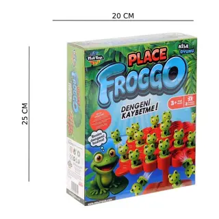 Froggo Kurbağa Denge Ebeveyn Çocuk Etkileşimi Oyunu Eğitici Oyuncak