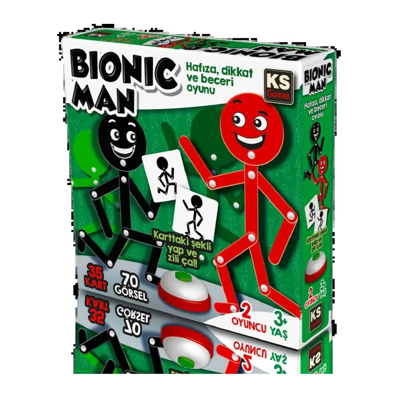 Bionic Man Hafıza Dikkat Ve Beceri Oyunu