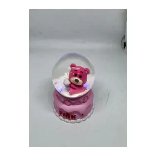 Işıklı Mini Küre 6 Cm Ayıcık