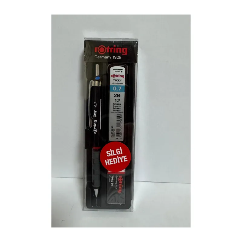 Okul Seti 0.7 Mm Bordo Versatil Uçlu Kalem-Silgi-Uç