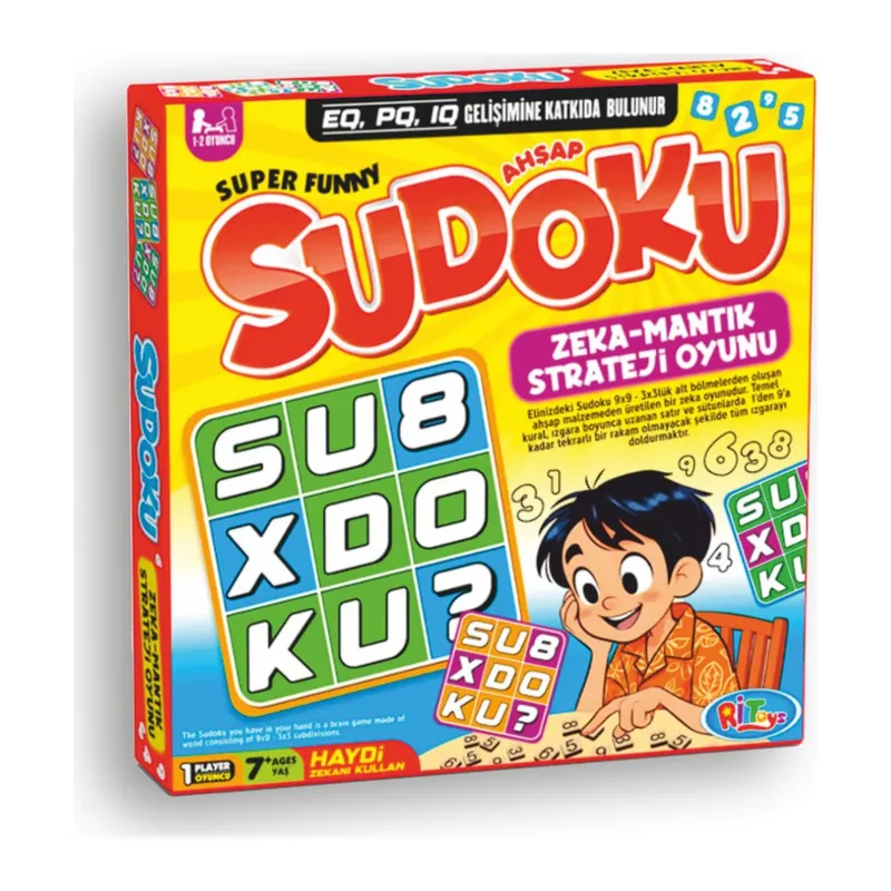 Sudoku Oyunu Ahşap