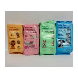 Islak Mendil Mini 4 lü Paket 8 li