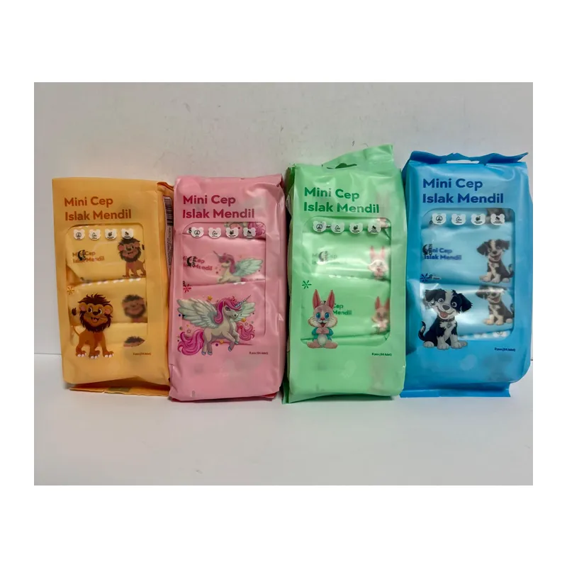 Islak Mendil Mini 4 lü Paket 8 li