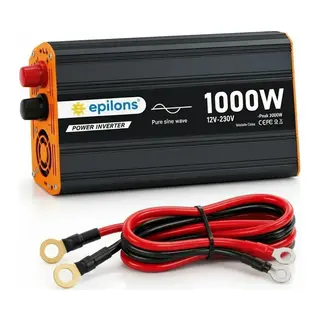 1000W Tam Sinüs İnverter 12V DC 220V AC Çevirici USB Çıkışlı Araç Karavan Solar Güç Dönüştürücü