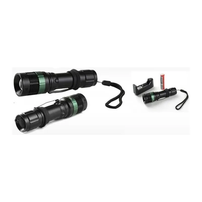 Power Style 500 Lumen 600 Metre ışık Uzantılı Zoomlu şarjlı El Feneri 6109