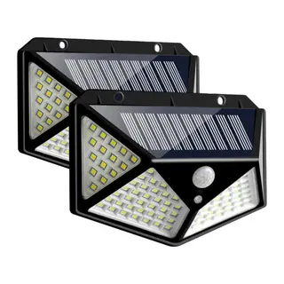 Projektör 100 Ledli Işık Sensörlü Güneş Enerjili Solar Lamba