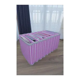 8 Bölmeli Dolap ve Çekmece Içi Düzenleyici Akordiyon Organizer L-00517 (3 Adet)