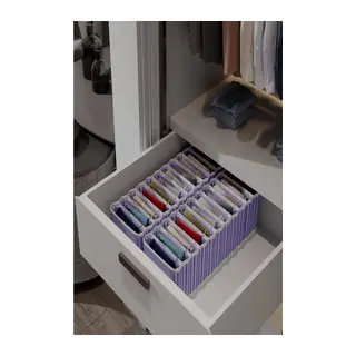 11 Bölmeli Dolap ve Çekmece Içi Düzenleyici Akordiyon Organizer M-00500 (3 Adet) 00517