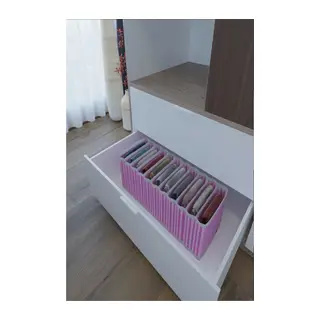 11 Bölmeli Dolap ve Çekmece Içi Düzenleyici Akordiyon Organizer M-00500 (6 Adet)