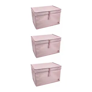 Çok Amaçlı Düzenleyici Kutu Organizer Cırt Cırtlı Hurç Mega Plus Boy 40cm X 30cm X 70cm (3 Adet)