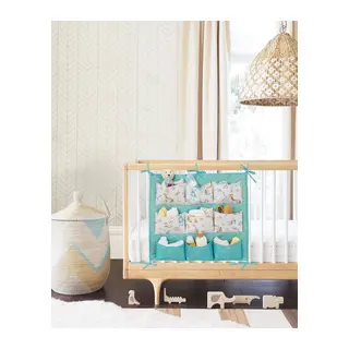 Baby 9 Cepli Bağlamalı Beşik Kenarı Düzenleyici (yeşil)