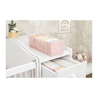 Baby Akordiyon Organizer Çekmece Düzenleyici Medium (pembe) - 04096