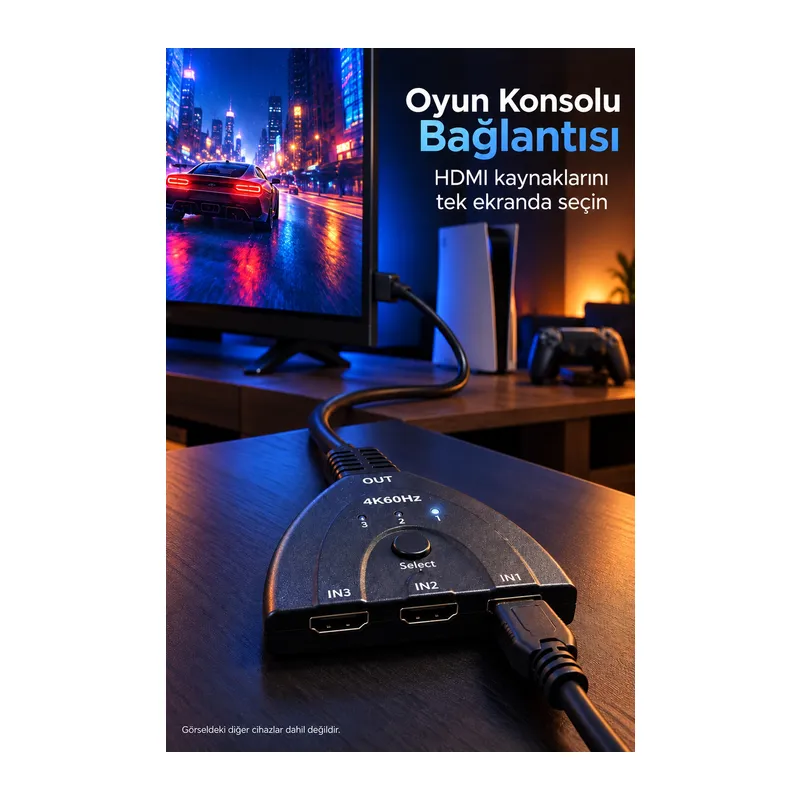 HDMI Switch HDR ve YUV 4:4:4 Destekli Seçici