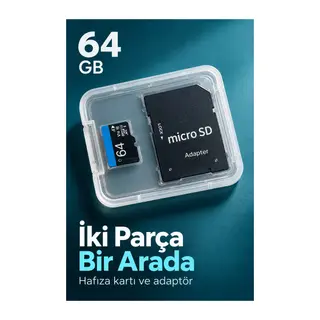 Micro SD Kart ve SD Adaptör Seti