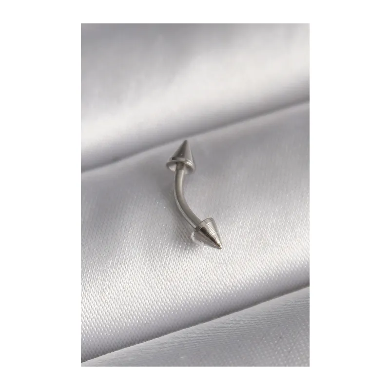 316L Çelik Gümüş Renk Çivi Model Piercing