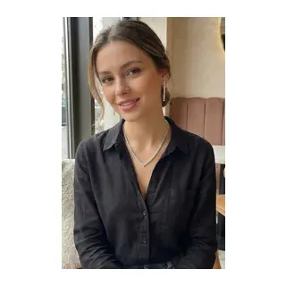Gümüş Renk Zirkon Taşlı Kadın Kolye Küpe Seti