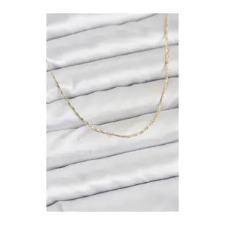 CM 14K Gold Renk Kesme Model 60 cm Kadın Kolye