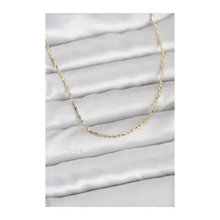 CM 14K Gold Renk Zincirli 60 cm Kadın Kolye