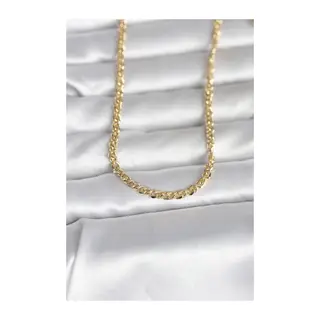 CM 14K Gold Renk Zincir Model 60 cm Kadın Kolye