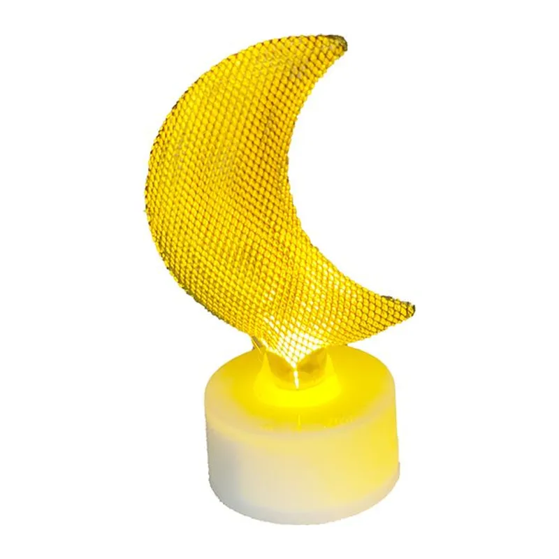 Dekoratif Led Lamba Metal Kaliteli Hediyelik 2 Adet