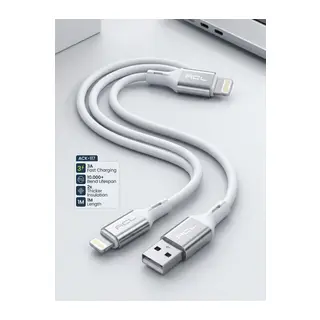 ACL ACK-117 3A Lightning iPhone Hızlı Şarj Kablosu 1 Metre