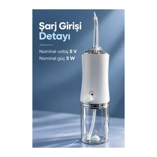 Üç Kademeli Ağız Duşu Tek Tuşla Mod Seçimi