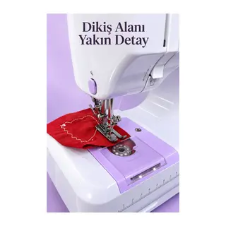 Hız Ayarlı Elektrikli Dikiş Makinesi Taşıma Saplı