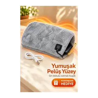Powerbank Hediyeli Isıtmalı Bel ve Karın Kuşağı