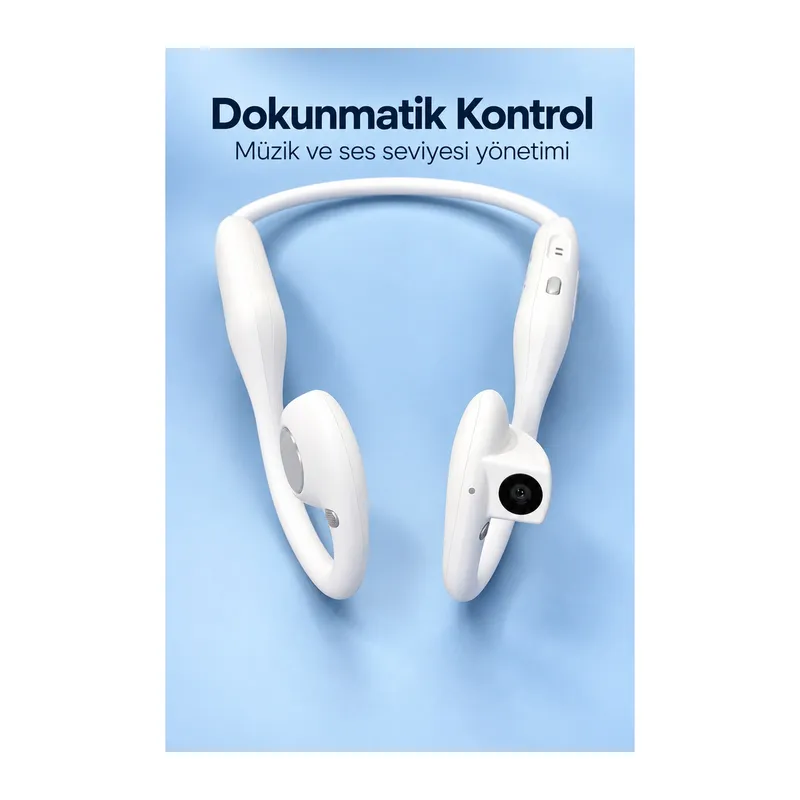 Video Kayıt Özellikli Bluetooth Kulaklık Sesli Asistan Destekli