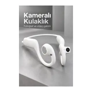 Kameralı Bluetooth Kulaklık Fotoğraf ve Video Kayıt Özellikli
