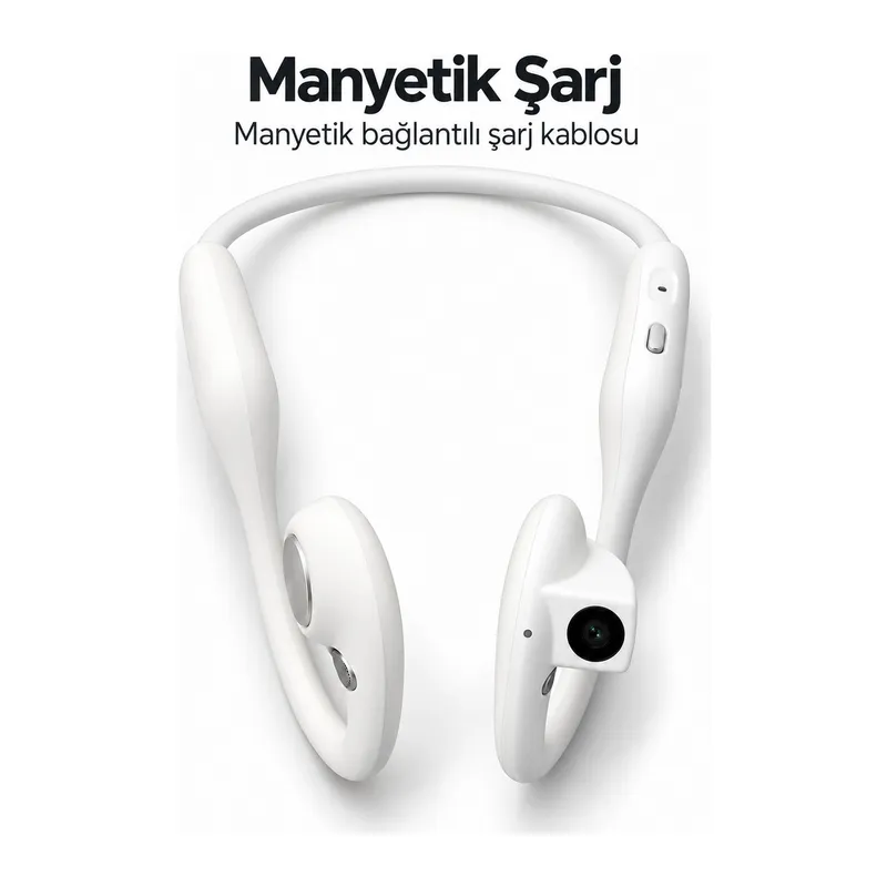 Ses Kayıt Özellikli Kameralı Kulaklık Uygulama Bağlantılı