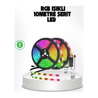 Müziğe Duyarlı Renkli Smart Şerit LED Işık USB Bağlantılı Ambiyans Aydınlatma
