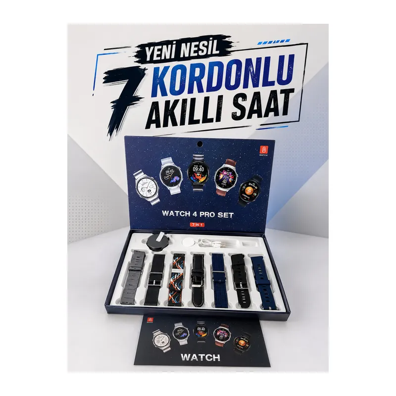 Yeni Nesil Akıllı Saat 2024 Model Uyku ve Sağlık Takibi Bluetooth Bağlantılı