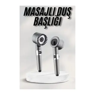 Masaj Etkili Turbolu Çok Fonksiyonlu Filtreli Duş Başlığı Yeni Nesil