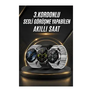 Akıllı Saat Uyku ve Sağlık Takibi NFC Uyumlu Bluetoooth Bağlantılı Android İOS Uyumlu