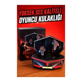 Yeni Nesil Oyuncu Kulaklığı Gürültü Önleyici Uzun Pil Ömrü Bluetooth Bağlantılı