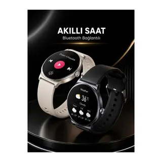 Akıllı Saat Sesli Görüşme Bluetooth Bağlantılı 3 Kordonlu