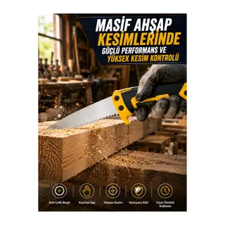 270 mm Düz Bıçaklı Bahçe Budama Testeresi Kılıflı