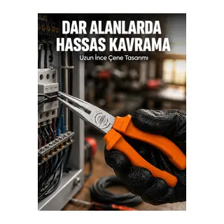 Güçlü Kavrama Sunan Profesyonel Uzun Çeneli Dövme Çelik Kargaburun