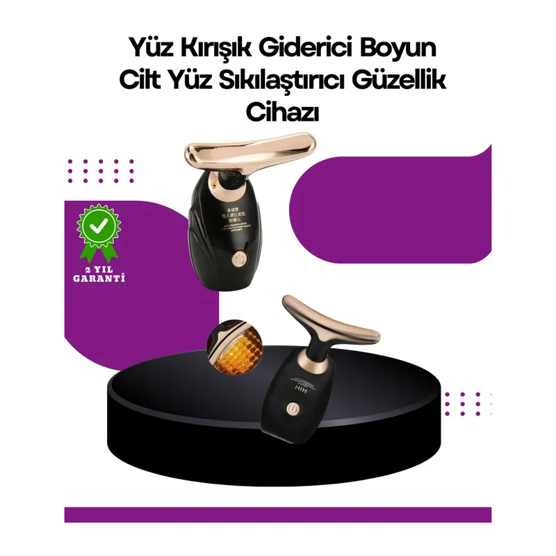 Yüz Masaj Aleti – Gözenek Sıkılaştırıcı & Cilt Yenileyici Etki