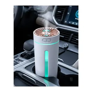 Araç İçi Hava Nemlendirici 5 Esans Hediyeli LED Işıklı USB Buhar Makinesi