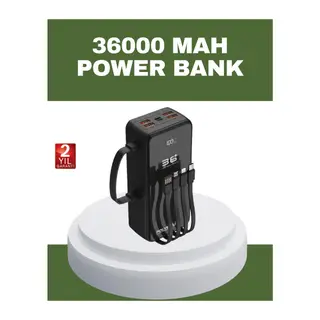 Hızlı Şarj Destekli Powerbank Tüm Cihazlarla Uyumlu