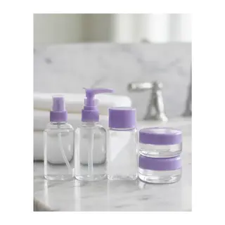 Seyahat İçin 5’li Şeffaf Kozmetik Şişe Seti 30 ml