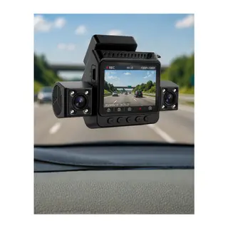 Araç Ön Arka İç Kamera Sistemi Full HD Hareket Sensörlü Kayıt Cihazı